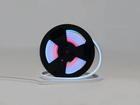 Неоновая SPI лента SMD5050, 60led/m, 10Вт,м, 24В, SPI RGB (10*18мм), 5м/кат SWG