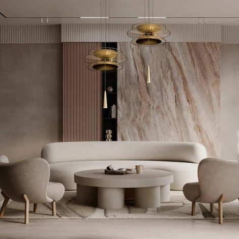 Подвесной светильник Loft It Star 10141B/400 Gold (220V, на тросе, круглые, летающая тарелка)