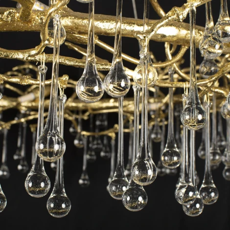 Подвесная люстра Loft It Bijout 10068/1000 GD (220V, на тросе, ветки)