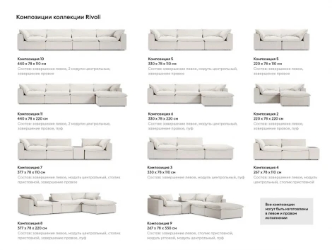 Пуф Rivoli ОГОГО Обстановочка!