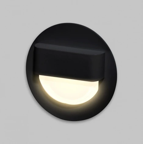 Подсветка для лестниц встраиваемая Imex Paso IL.0013.3008-BK (LED, 220V, круглые)