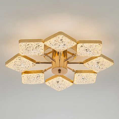 Потолочная люстра светодиодная с пультом с регулировкой цветовой температуры LED4U LED4U L8452-8