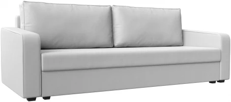 Диван прямой Лига-009 (Белый/Экокожа) Лига Диванов арт.118063