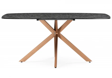 Кухонный стол Woodville Кортез 116(160)x77 раздвижной малави / медь