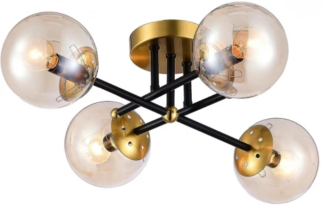 Потолочная люстра на штанге Памела CL144145 (220V, шарики)