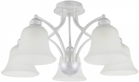 Потолочная люстра Arte Milano Napoli-1254 331254/5 WT+SL (220V)