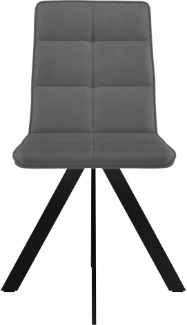 Стул DikLine 230 поворотный B28 ANTRACITE, ножки черные