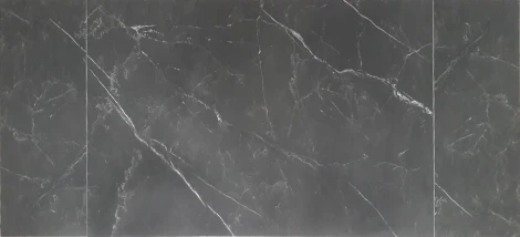 Стол DikLine KX160 мрамор черный Марквин,опоры черные