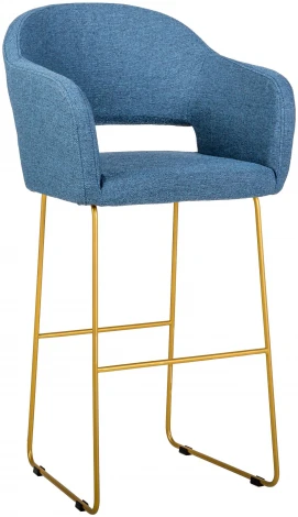 Стул R-Home полубар Oscar БлюАрт/ЛинкЗолот