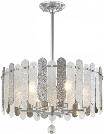 Подвесная люстра хрустальная на штанге Arte Milano Sorrento-3109 373109/6/350/500 CR (220V)
