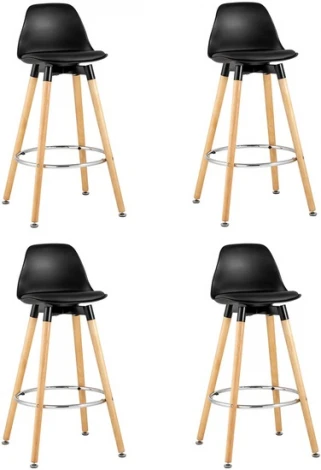 Стул барный Мартин черный 4 шт Stool Group (арт.УТ000038352)