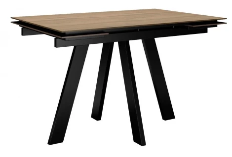 Стол DikLine DM110 Дуб галифакс/опоры черные 00-00081859