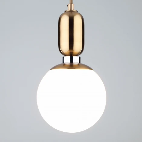 Подвесной светильник Eurosvet Bubble 50151/1 (220V, на проводе, шар)
