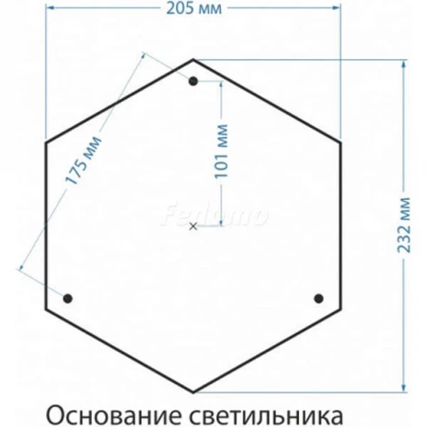 Столб для светильника Elektrostandard 1043 Type-F-black-gold