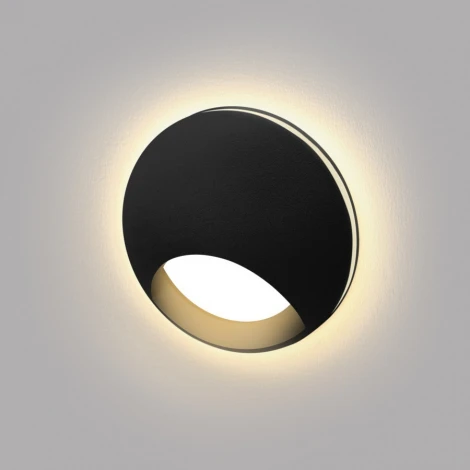 Подсветка для лестниц встраиваемая Imex Paso IL.0013.3000-BK (LED, 220V, круглые, IP54)