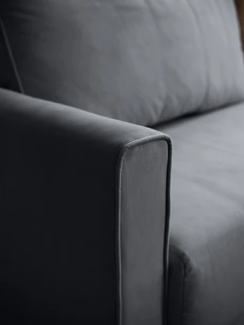 РИМИНИ Диван прямой светло-серый D1 furniture арт.AAA4046009