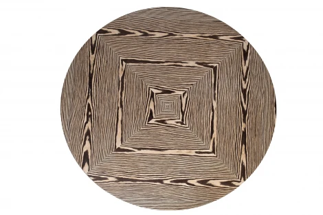 58DB-23188 Стол журнальный Zebrano d140*42см Garda Decor