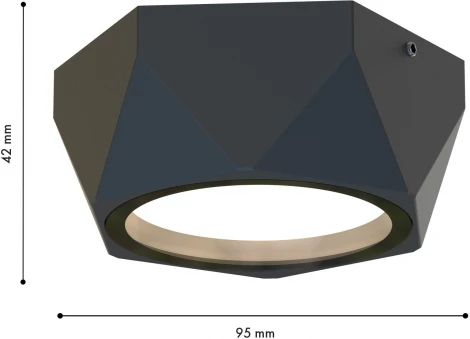 Потолочный светильник уличный Favourite Fantum 4670-1U (220V, круглые, IP54)