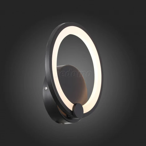 Настенный светильник ST Luce Twiddle Dimmer SL867.401.01 (регулировка яркости, LED, 220V, пульт управления, кольцо)