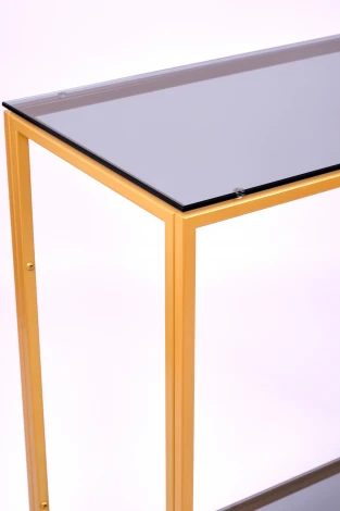 Консольный стол AllConsoles 1083-CG grey золотой