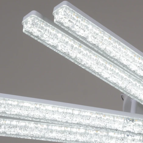 Потолочная люстра светодиодная на штанге с регулировкой цветовой температуры, яркости и ночным режимом Reluce 58290-0.3-10 WH