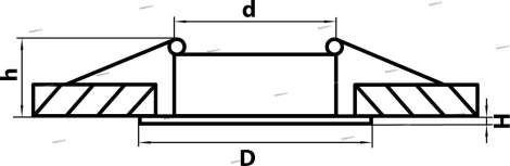 Встраиваемый точечный светильник Lightstar Banale Weng 011008 (220V)