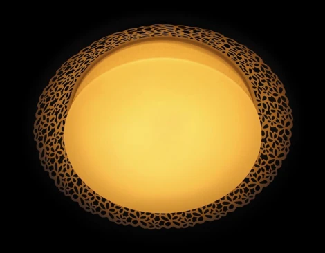 Потолочный светильник Ambrella Orbital Design F119 WH 72W D520