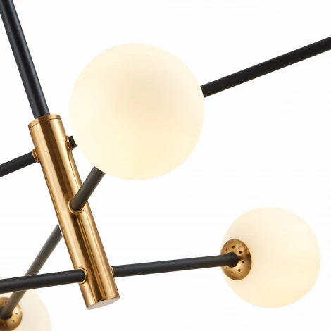 Подвесная люстра на штанге Arcola SLE220103-06 (шар)