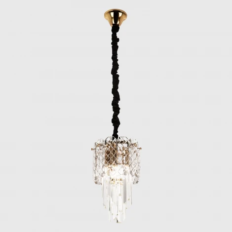 Подвесная люстра хрустальная Modelux MODELUX ML.20210.3 GD