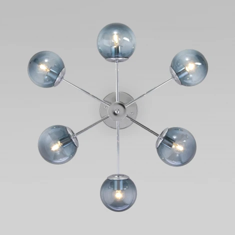 Потолочная люстра на штанге Eurosvet Ascot 30166/6 хром (220V)