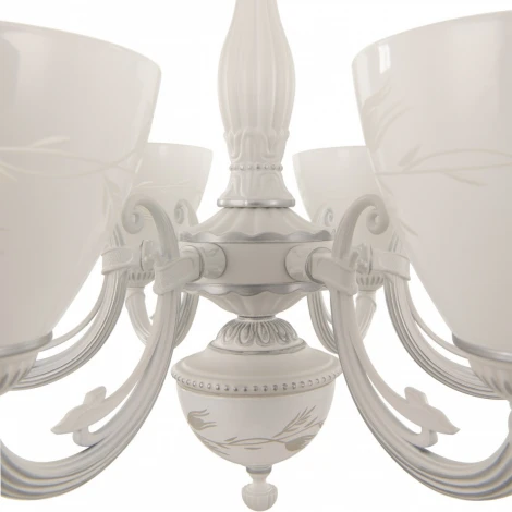 Подвесная люстра Arte Milano AM343659 343659/6 WT+SL (220V, на цепи)