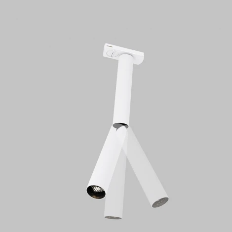 Трековый светильник однофазный 220V 6W Maytoni Focus T TR142-1-6W3K-W (LED, круглые)