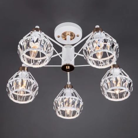 Потолочная люстра Eurosvet Lord 70075/5 белый (220V)