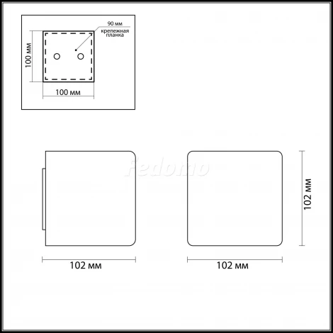 Настенный светильник Odeon Light Muralia 3594/5WL