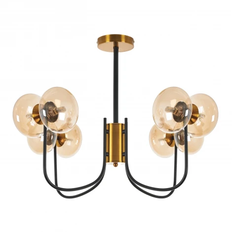 Потолочная люстра на штанге MyFar Scott MR1751-8P (220V)