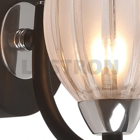 Бра IDLamp Raymond 213/1A-Blackchrome