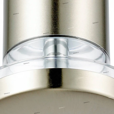 Светильник настенный уличный светодиодный Horoz Mimoza, 1 плафон, никель с прозрачным