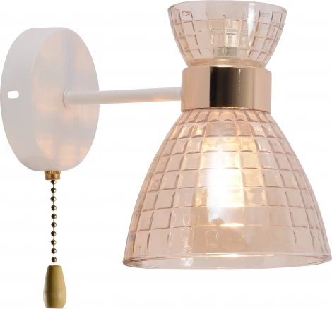 Бра светильник Rivoli Frances 9182-401 настенный с выключателем 1 х Е27 60 Вт модерн