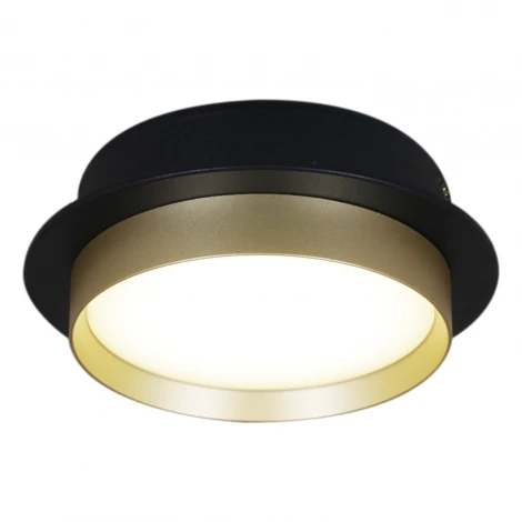 Точечный светильник Reluce 53005-9.0-001RLD GX53 BK+GD