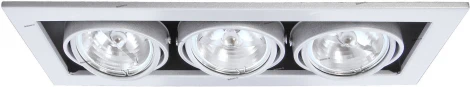 Встраиваемый точечный светильник Arte Lamp Cardani Medio A5930PL-3SI
