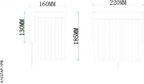 Настенный светильник Arte Lamp Francheska A1037AP-1PB