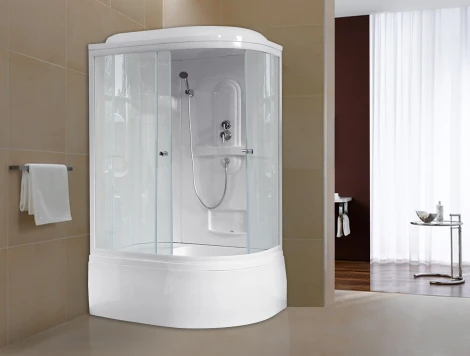 Душевая кабина Royal Bath RB 8120BK1-T L