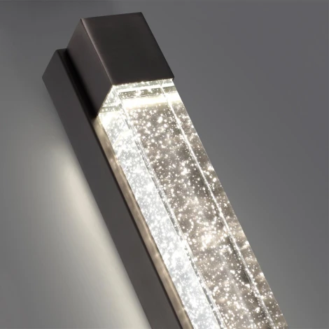 Настенный светильник Odeon Light Mirada 6680/12WL брашир черн/металл/хрусталь IP20 LED 12W 600Лм 4000K (220V)