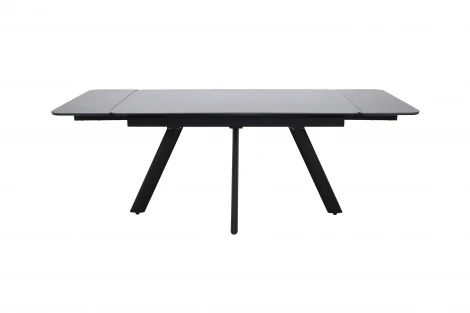 Стол Оникс, Керамогранит, Черный/Грэйс блэк Аврора 102355