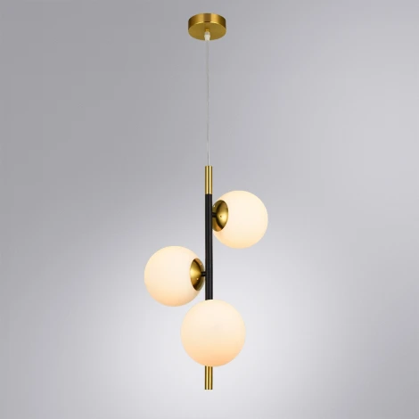 Подвесной светильник Arte Lamp Alcor A2224SP-3BK (220V, на проводе, шарики)