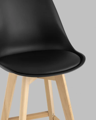 Стул барный Stool Group FRANKFURT черный УТ000025487