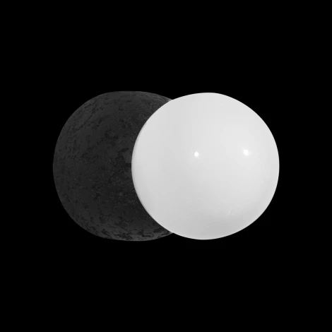 Настенный светильник Loft It Quill 10109W Dark grey (220V, шар)