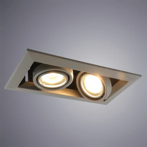 Встраиваемый точечный светильник Arte Lamp Cardani Piccolo A5941PL-2GY (220V)