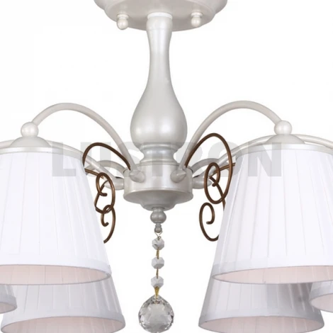 Потолочная люстра IDLamp Kipriena 255/6-Whiteplatina