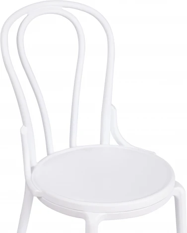 Обеденный стул Tetchair THONET (Пластик/Белый)
